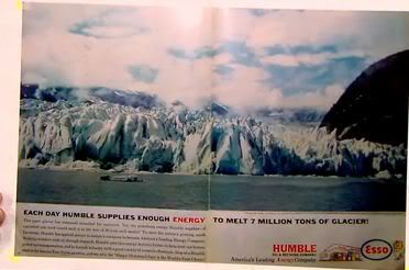 Esso Melts Glaciers