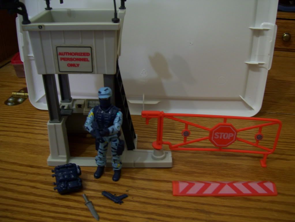 GI Joe Cobra Hydrofoil Floor Board Step without Sticker Vintage Part