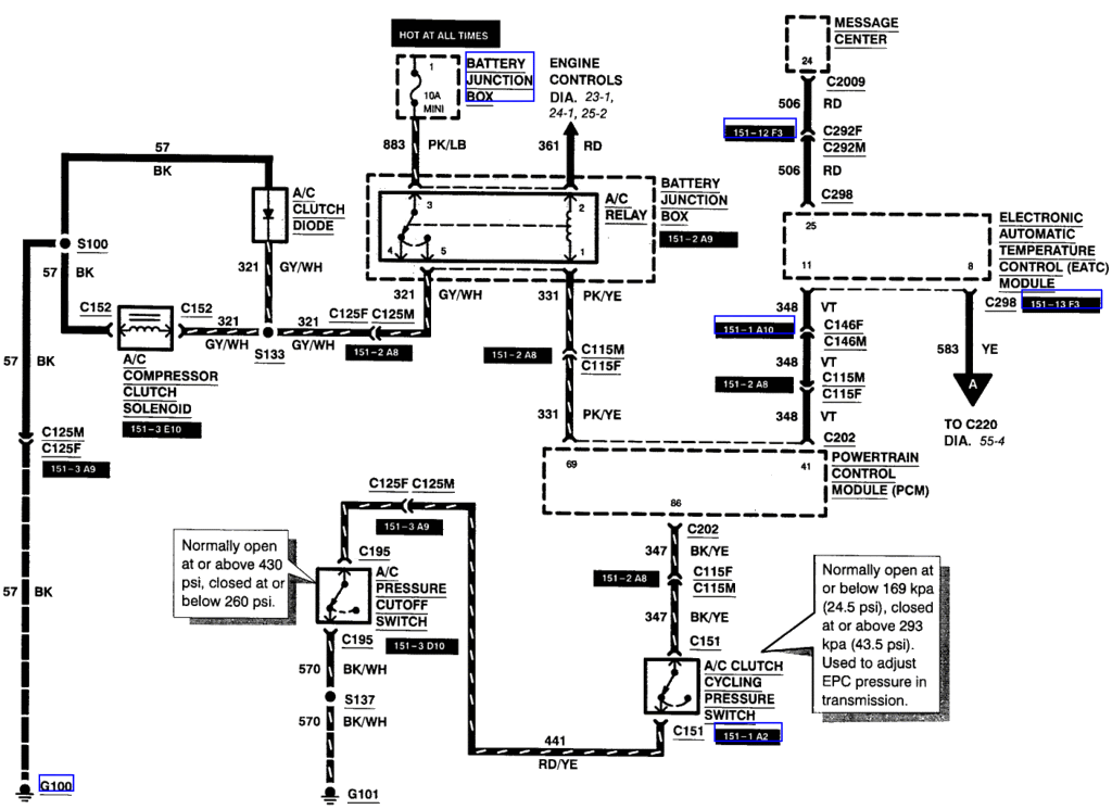 98 Explorer Eatc Wiring Diagram