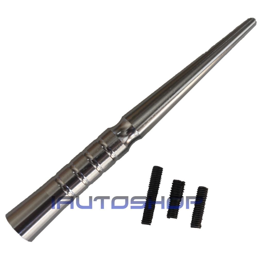 5" Universal Silver Aluminum Short Antenna Replacement AM FM Radio