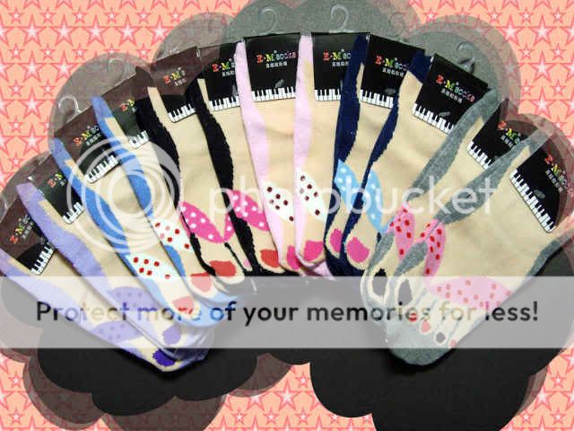 12 Pairs Herringbone Foot Nail Polish Short Socks Cute  