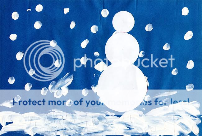 Виталькин снеговик