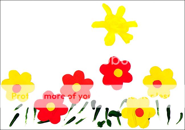 Виталькина цветочная полянка