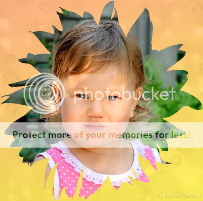 Рамка из цветка